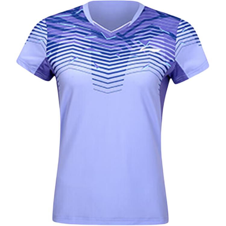 Li Ning Quick Dry Badminton Jersey Short Sleeved Unisex AAYU142_20250807160737 L