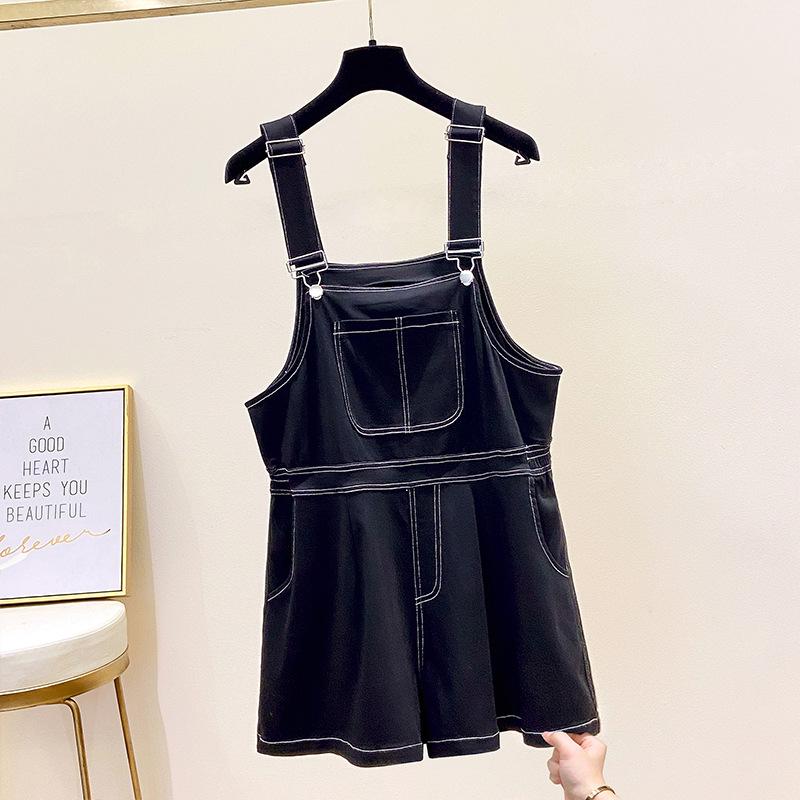 Летний женский комбинезон больших размеров с открытой спиной — фото 3