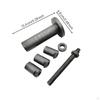 Drive Shaft Installation Tool HeavyDuty Installer with Adapters Threaded Damper