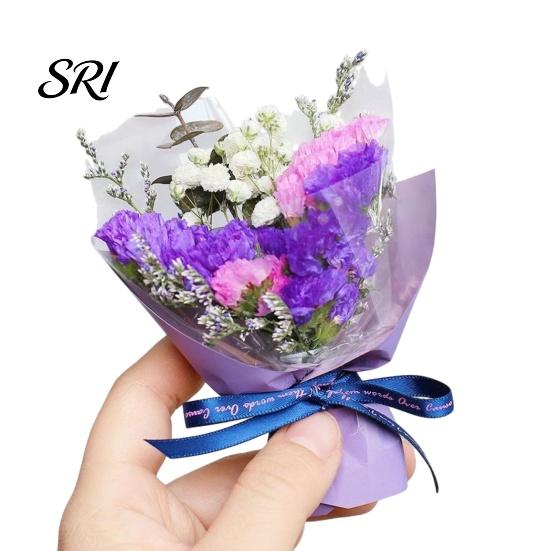 Space-saving Car Fragrance Artificial Flower Compact Design Deodorizer Romantic Roses Dried with Flowers Air Vent Freshener Auto Scent Diffuser Clip