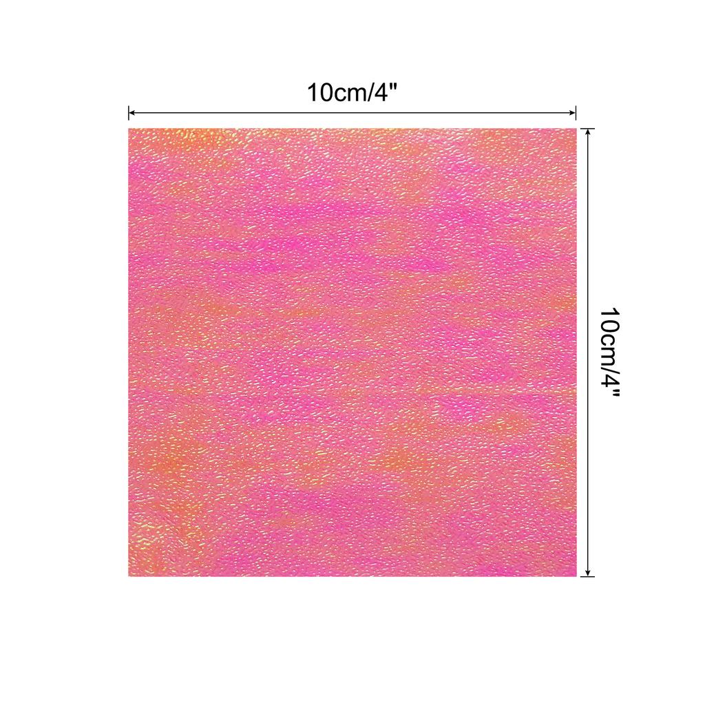 50 Sheet Glitter Origami Paper 4x4/6x6 Inch Shiny Sparkly Square Folding Paper 10x10cm Iridescent Paper for DIY Art, Craft Decor