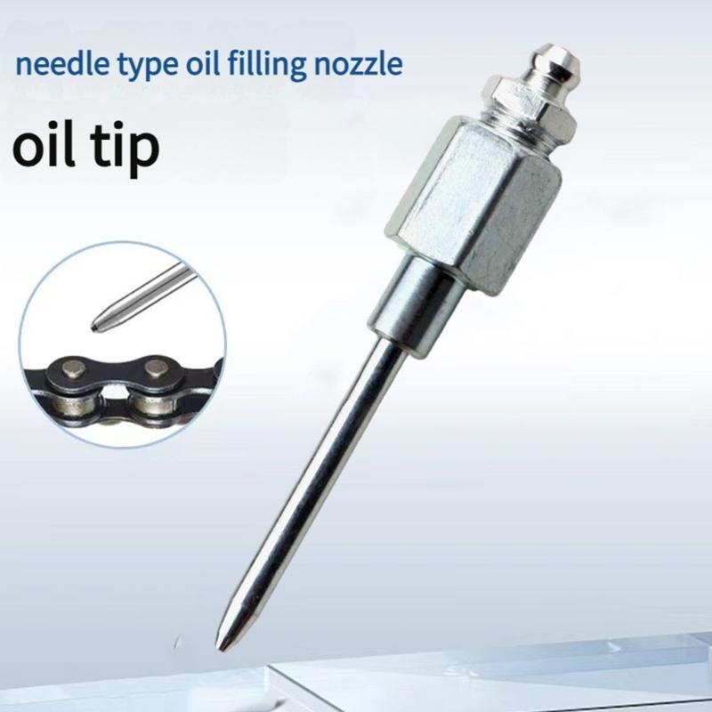 Grease Needle Attachment Grease Needle Dispenser Narrow Needle Nozzl Easy Installation Suitable for Grease Guns