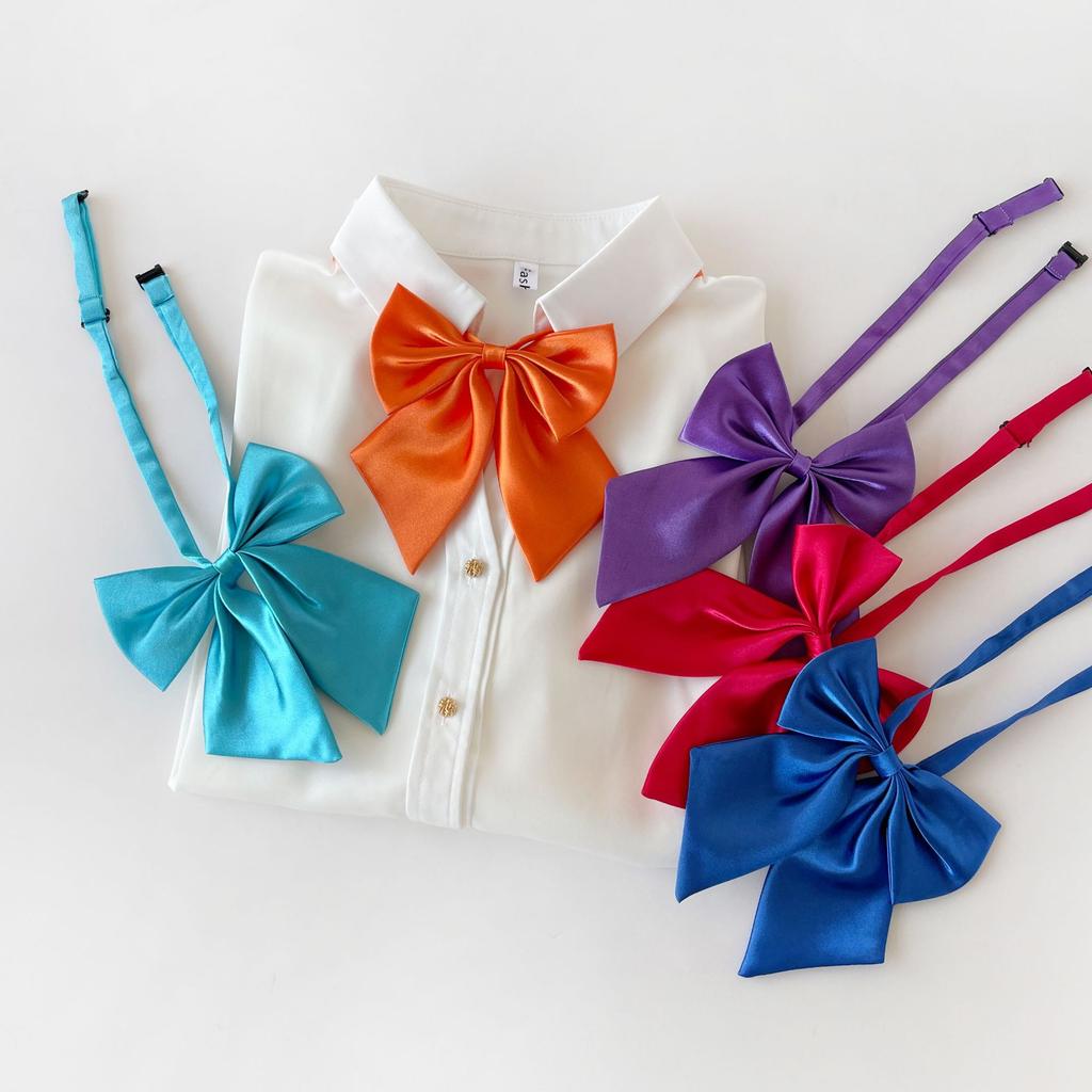 Monochrome collar flower unisex polyester bow tie will tie gifts to set personality lgo