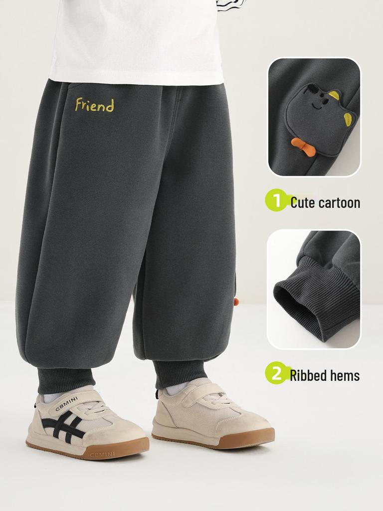 Kaka Panda Kids' Trendy Spring/Autumn Pants: Boys' Sports, Girls' Casual, Toddler Long Pants