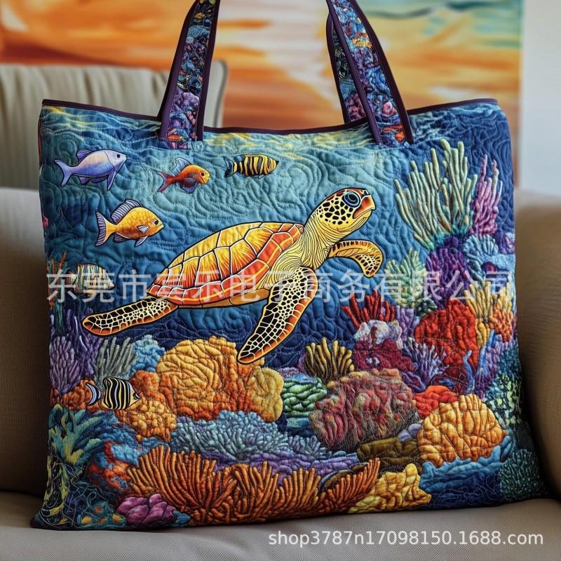 3D Printed Tote Bag Crossbody Women 600D Oxford Fabric Fashion Handbag