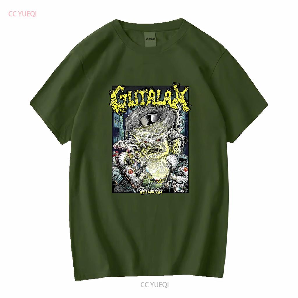 Gutalax Shitbusters Concert Tour 2024 Black All Size T Shirt TT162 vintage Washed Versatile streetwear homme