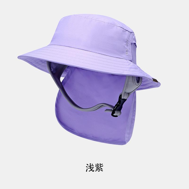 Summer Hat Men's Outdoor Sun Hat Breathable Basin Hat Seaside Surfing Bucket Hat Mountaineering Sun Hat