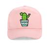 Cartoon eleUnisexts CACTUS print Baseball cap lovely girl sun hat Fashion summer Unisex Women snapback hats