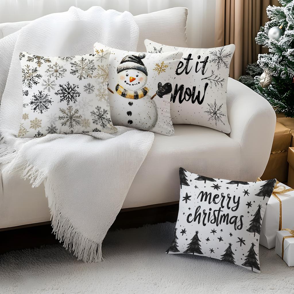 Christmas tree Cushions Pillowcase Polyester Cushion Cover Throw Pillow Sofa Decoration Pillowcover Home Decor