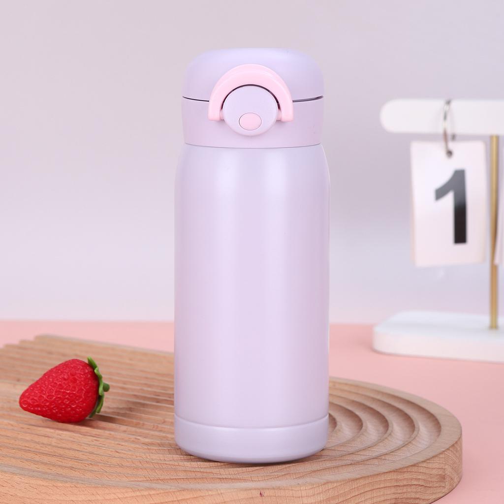 Simple and Stylish Mini Pocket Cup Stainless Steel Thermos Cup Men and Women High Appearance Level Portable Bouncing Pea Cup