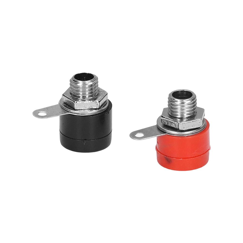 20Pairs Banana Socket 4mm Good Performance Corrosion Resistance Electrical Test Accessories for