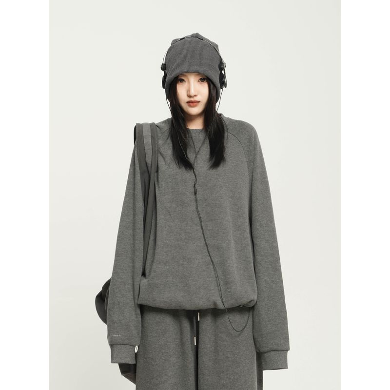 

Свитшот и брюки Thelight Casual Дымчато-серый Grey Tops L