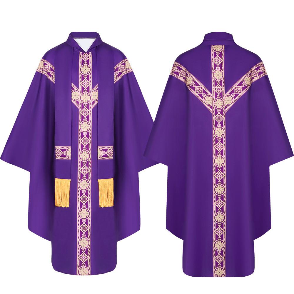 Medieval Cloak Cosplay Costume With Robe For Halloween Role Play