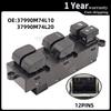 For Suzuki Ertiga Car Accessories 37990M74L10 37990M74L20 12Pin LHD Power Window Master Switch Electric Glass Lifter Button