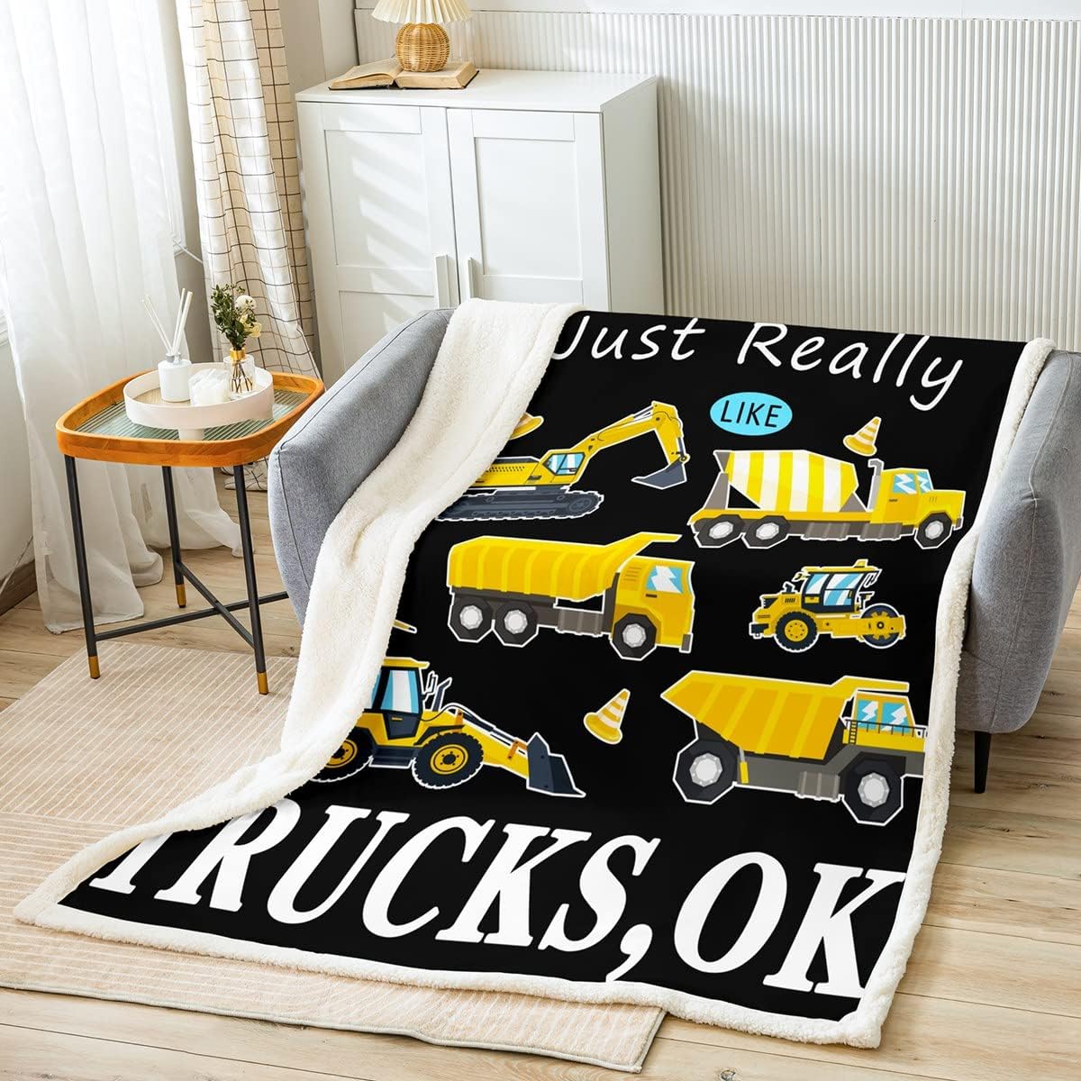 

Feelyou Luxury D Aircraft Print Throw Blanket Perfect for Kids Teens Couch Bed Aviation Theme Sherpa Fleece x Inches 100x150cm