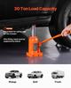 Hydraulic Bottle Jack 30 Ton Manual High Lift Automotive Car Repair Shop