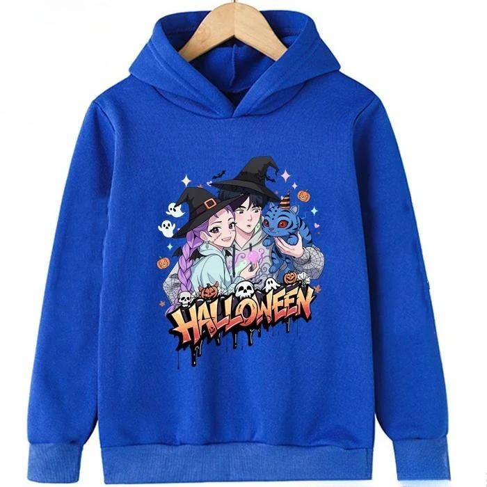 Kids Hoodies & Sweatshirts Kids Anime Kpop Demon Hunters Halloween Hoodie
