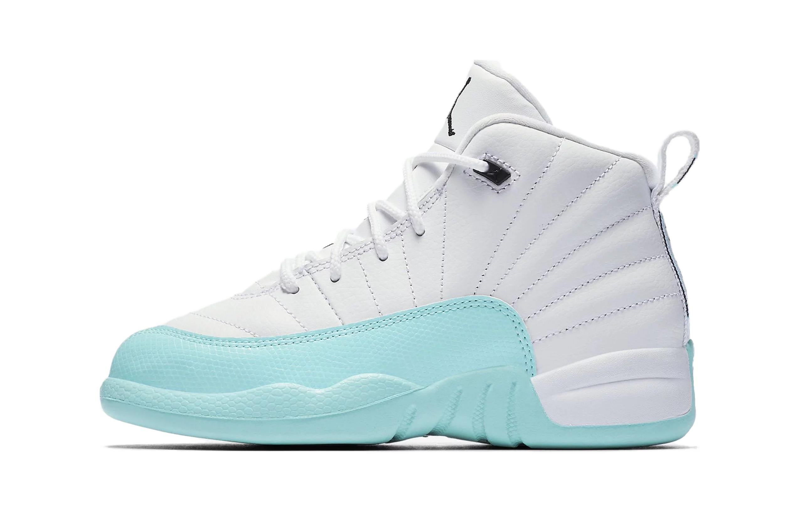 Jordan 12 Retro Light Aqua PS 510816-100 35