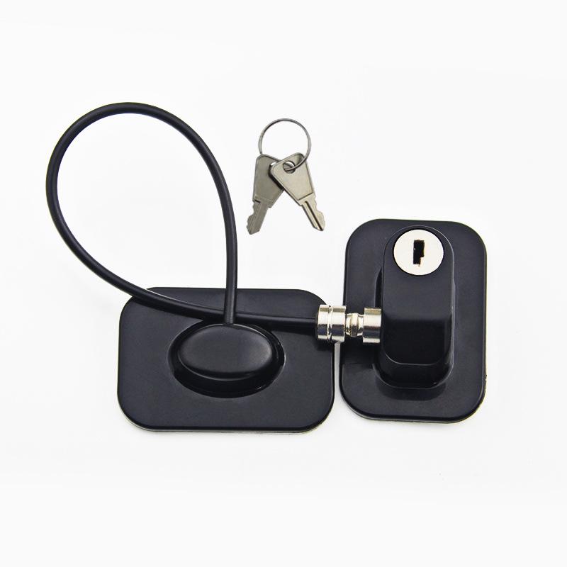 Child Safety Window and Refrigerator Lock - Anti-Fall Restrictor and Cabinet Door Positioner