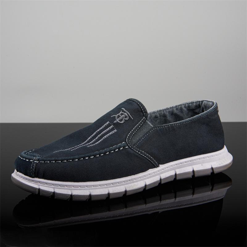 Canvas Shoes, Thick-soled Men's Shoes, Casual and Simple One-foot Cloth Shoes