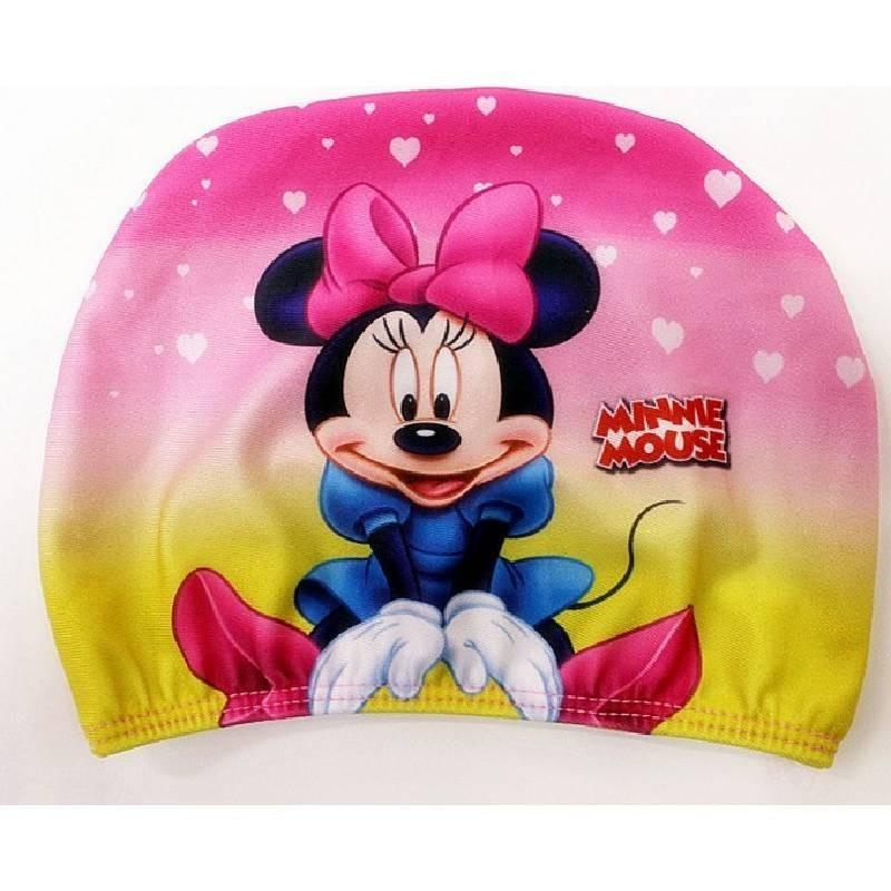 

Wholesale Children s Cartoon Swim Cap Boys Girls Baby Colorful Polyester Cute Fashion Cartoon Comfortable Swimming Hat Minnie Mouse
