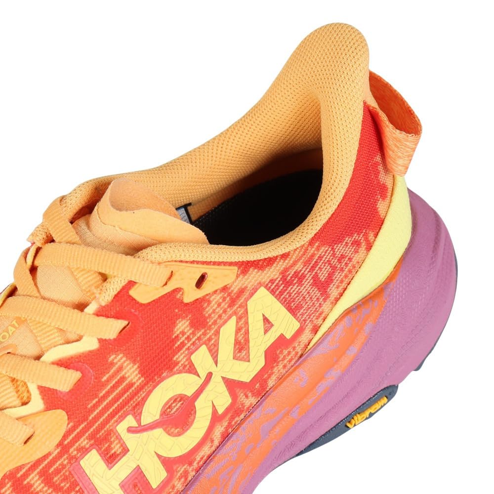 HOKA Speedgoat 6 Trail Running Shoes (1147811-SRBT) (Orange/Size 23.0/Women's)