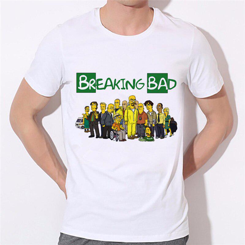Breaking Bad Logo Brom & Barium T-Shirt Herren – Regular Fit, 100% Baumwolle, XL Schwarz