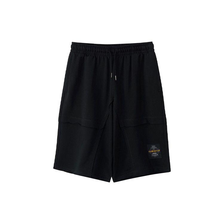 

Li Ning Sports Lifestyle CF Loose Knit Casual Shorts Men Shorts Black AKSR739-1 S