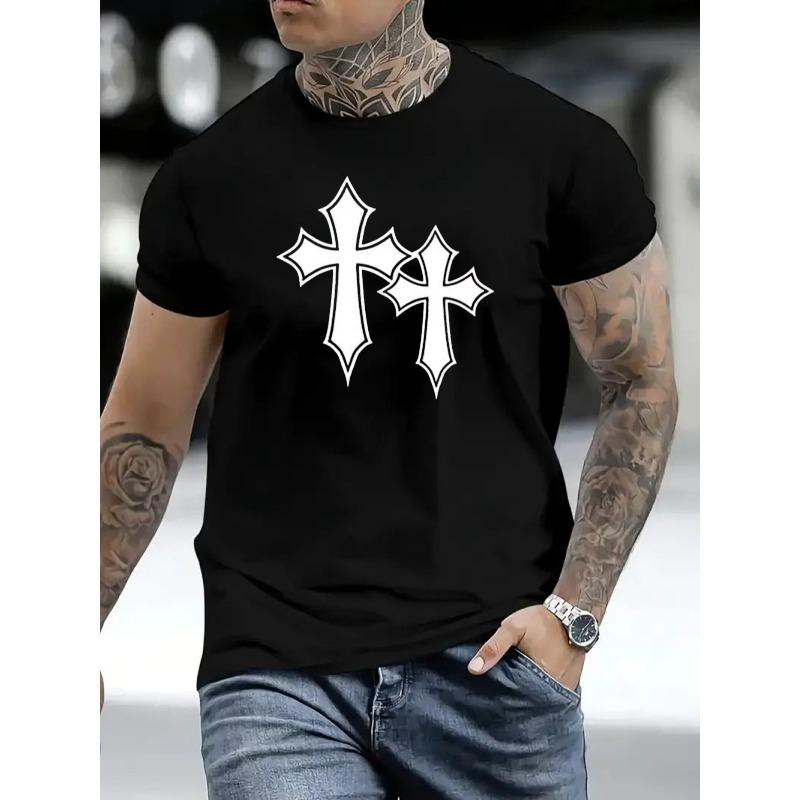 European Size Mens TShirt Comfortable Crew Neck Casual Cotton ShortSleeves Soft Breathable Top Menswear Tshirt Summer Spring Streetwear Cotton Fabric