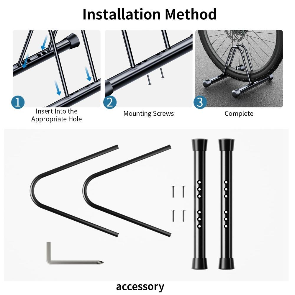 Durable Bike Storage Rack Floor-standing Bike Repair Stand  For All Bikes Parking