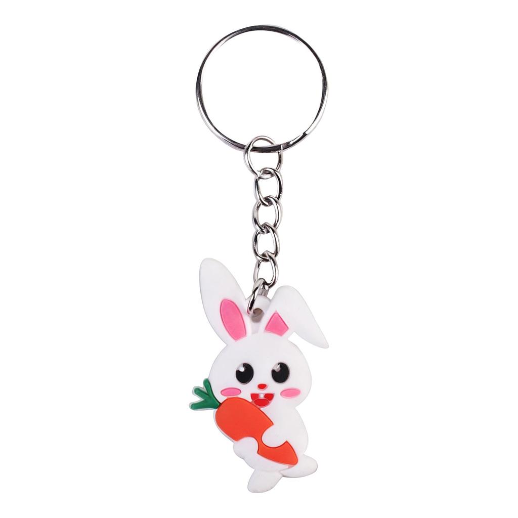Easter Egg Bunny Keychain Cartoon Backpack Decoration
