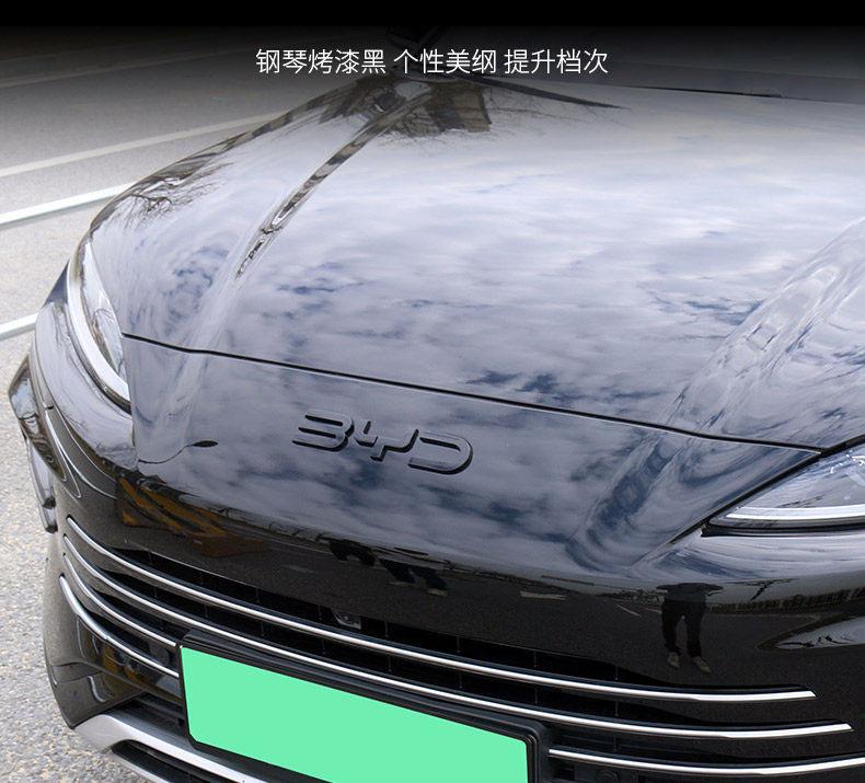 For BYD Seal U Sealion 6 Song Plus DMI/EV 2023 2024 2025 Black Knight Logo Blackened Rear Door Letter Modification Supplies