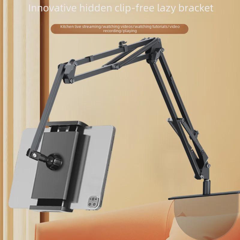 Adjustable Stand for Mobile Phones & Tablets – Ideal for Desks, Lazy Viewing, Video Streaming, and TV Watching