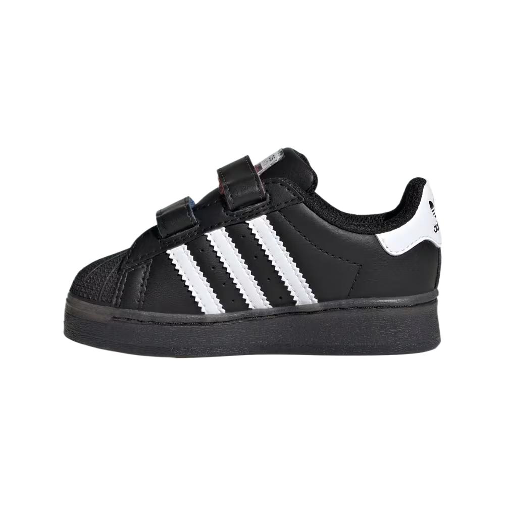 adidas Originals Superstar PU Synthetic Leather LED Light Comfortable Casual Simple Versatile Low-Top Shoes Baby Sneaker JI0507