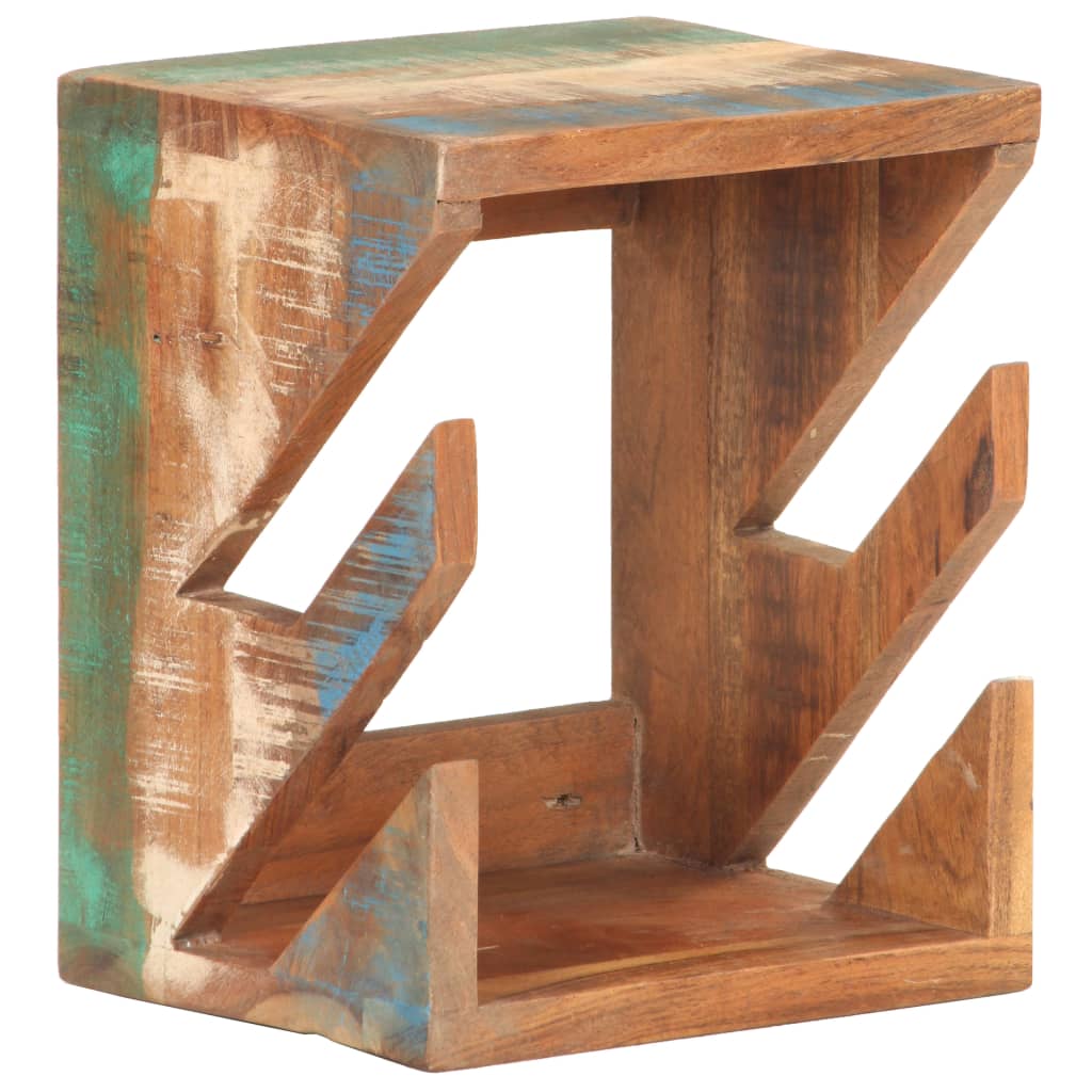 Skateboard Wandhalterung 25 x 20 x 30 cm Recyceltes Massivholz