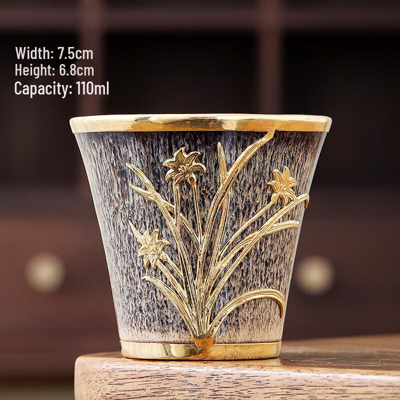 Фарфоровая чайная чашка мастера Айцийисюань Вэньчжи Цзюнь Large