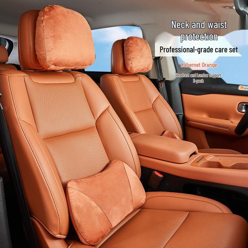 

Li Auto C16 Headrest & C10 Lumbar Support Set - All-Season Car Neck Pillow for Comfort