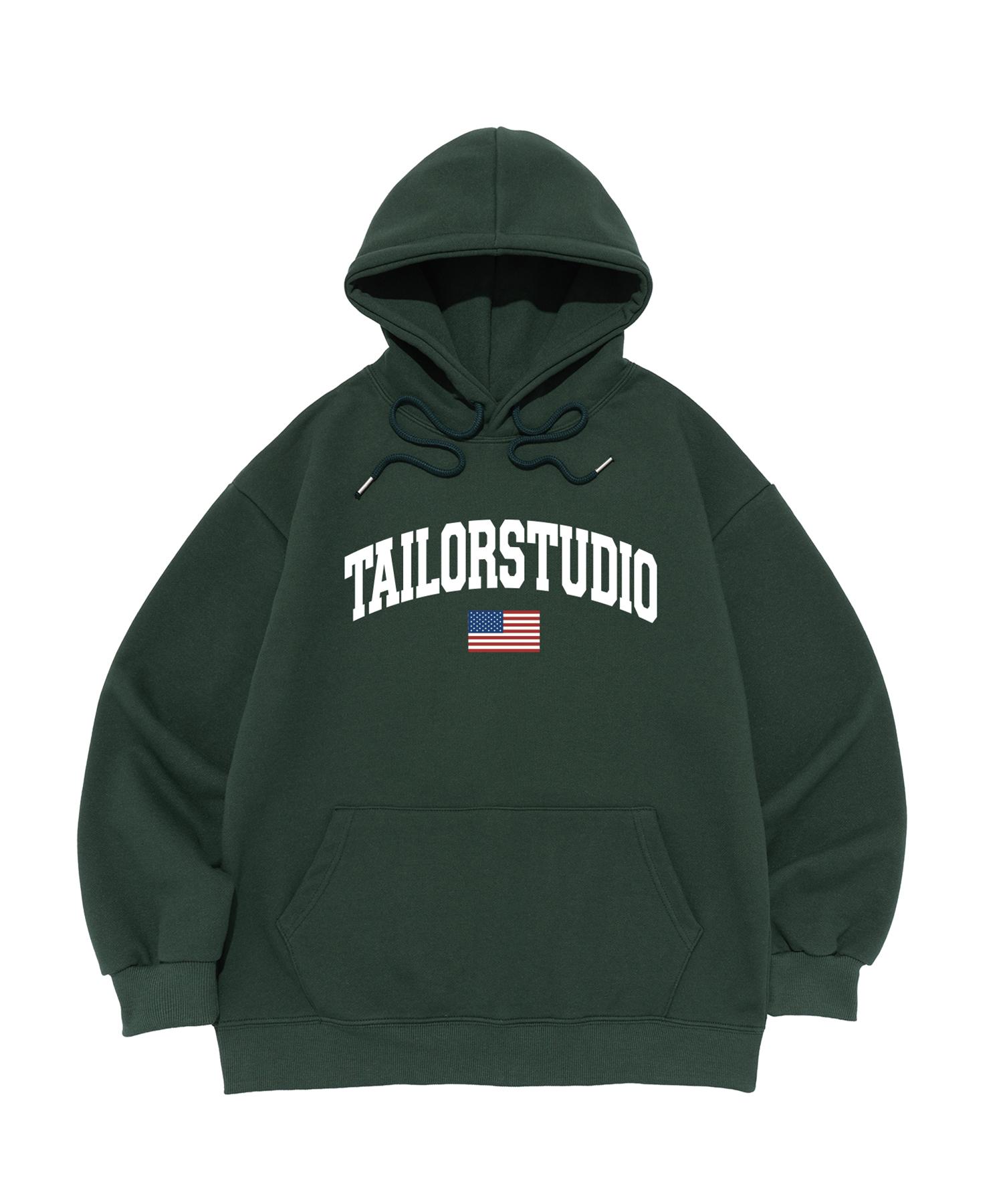 Taylor Studio Flag Logo Hoodie (Green) S