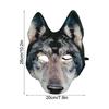 Maschera Testa di Lupo Maschera Horror Spaventosa Maschera Animale Maschera Animale Maschera di Carnevale per Halloween Costume Cosplay