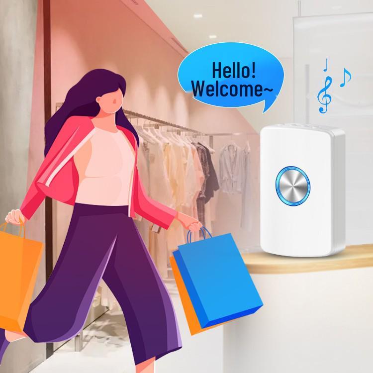 Infrared Wireless Motion Sensor Alarm & Welcome Doorbell