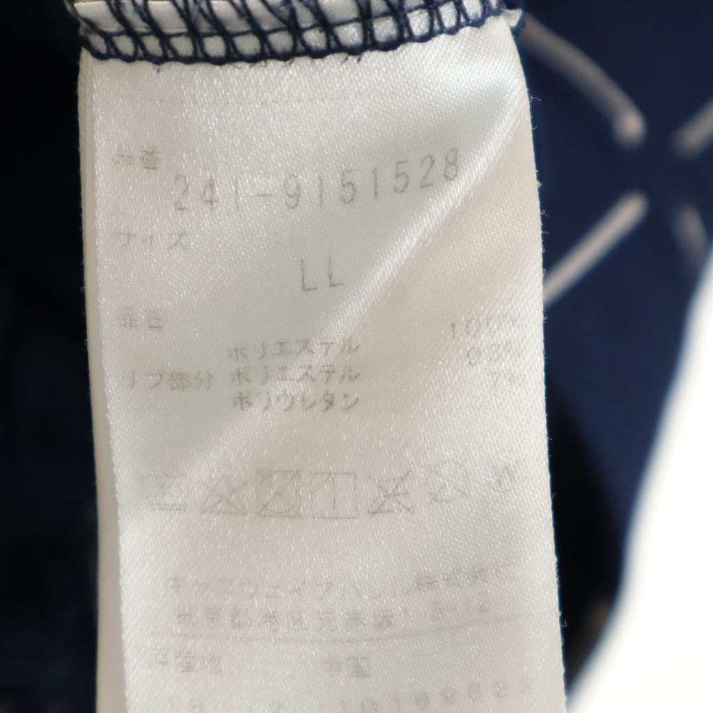 Callaway Overall handle Short sleeve Polo shirt LL Navy system Men's Used