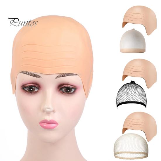 Perucă Accesorii pentru acoperirea capului Machiaj moale Latex Pălărie cheală Perucă Dimensiune reglabilă Husă plasă reutilizabilă Film Televiziune Performanță Îmbrăcăminte Accesorii pentru costume pentru bărbați