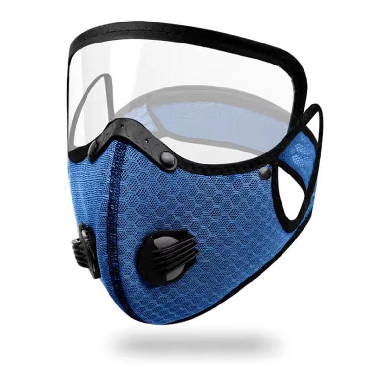 

Електричний мотоцикл Чоловічий та жіночий Вітрозахисний для їзди Сонцезахисний Маска для обличчя Вітрозахисний Спортивний захисний чохол Маска на все обличчя A5