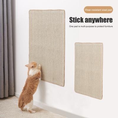 Katzenkratzbrett Sisal Hanf Wandmontierte Matte Schützen Möbel Pfote