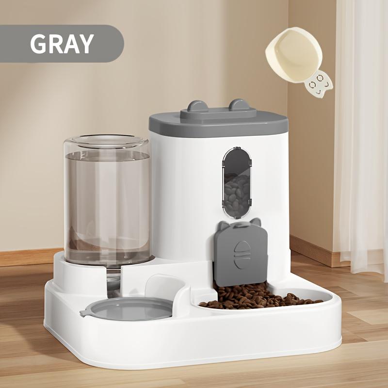 [Fully Automatic] Automatic Cat Food and Water Dispenser - 2-in-1 Fully Integrated Feeding System - For Cats