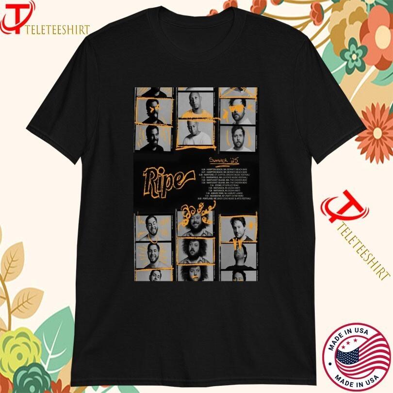 Ripe The Band Summer Tour 2025 Tshirts Unisex T-Shirt S