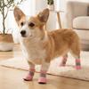 4PCS/SET Anti-Slip Dog Mesh Shoes Breathable Dog Net Shoes Puppy Protective Footwear For Dogs Cats