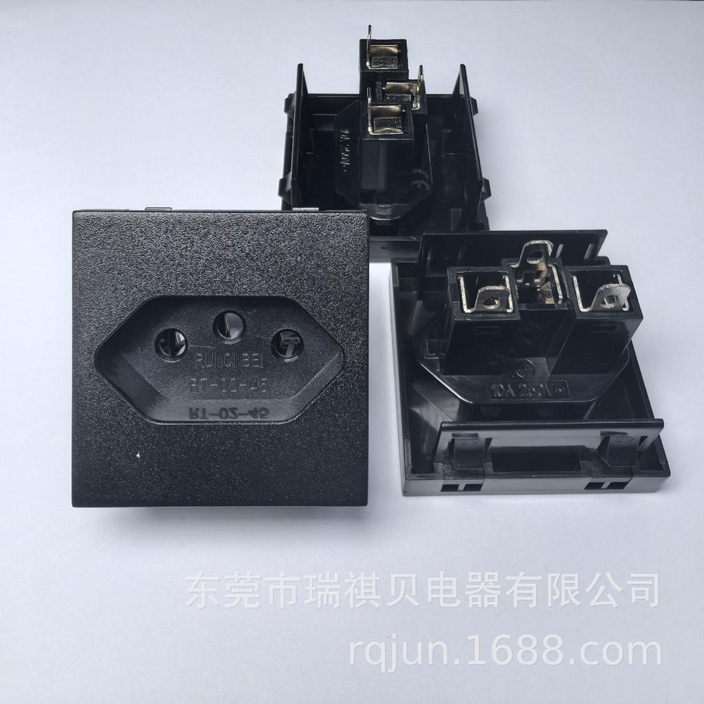 45x45 Brazil RT-02-45 Desktop Power Strip and Furniture Socket