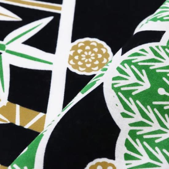 Dyeing Anbo Hand Towel and Authentic Dyed Cotton Tokuoka Made In Japan 35cm X 100cm "JYU Pine, Bamboo, Plum" 100%