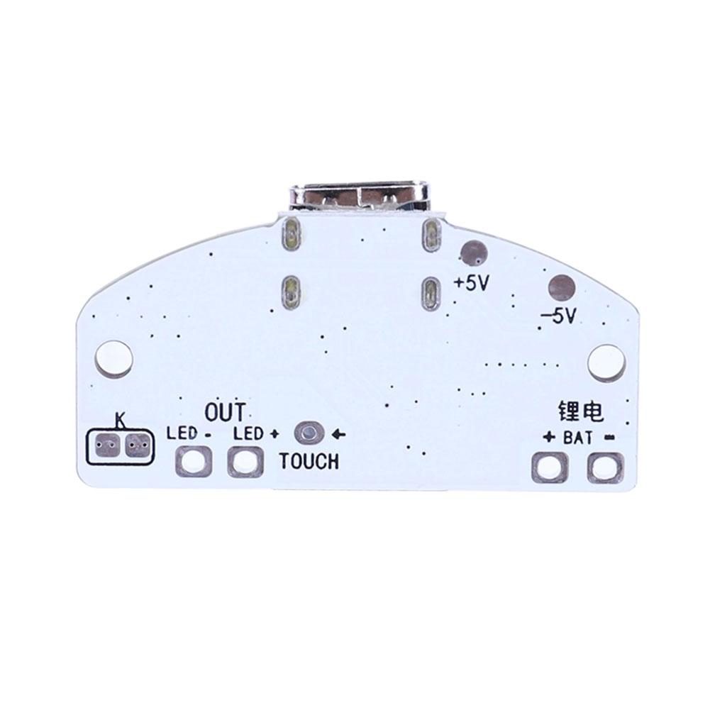 Typ-C Tisch Lampe Platine USB Lade 3-Getriebe Stufenlose Dimmen Led Touch Kleine Nacht Lampe Control Modul